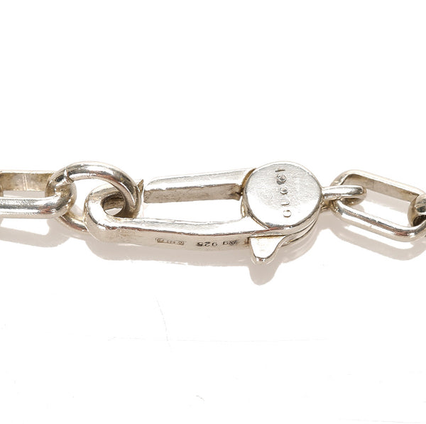 グッチ シルバー シルバー925 インターロッキング ネックレス ユニセックス GUCCI 中古