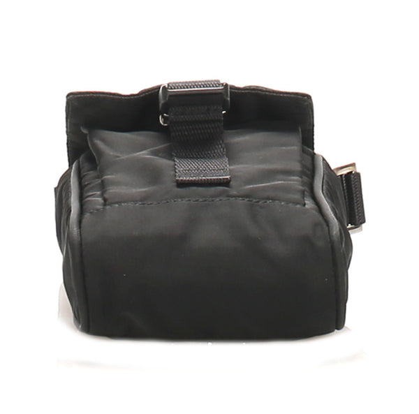 プラダ ブラック ナイロン 斜め掛け ショルダーバッグ ユニセックス PRADA 中古