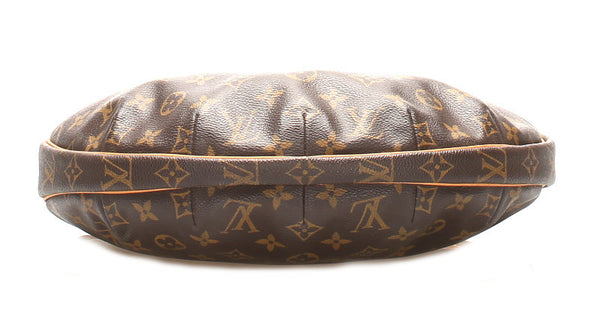 ルイ ヴィトン モノグラム クロワッサン M51510 ブラウン PVC レザー ショルダーバッグ レディース LOUIS VUITTON 中古