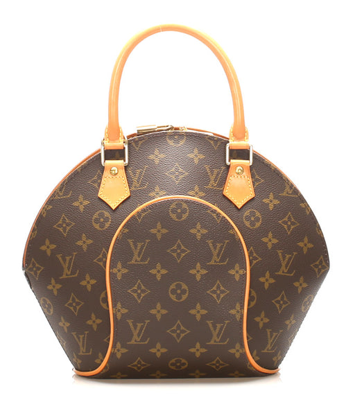 ルイ ヴィトン モノグラム エリプスPM M51127 ブラウン PVC レザー ハンドバッグ レディース LOUIS VUITTON 中古