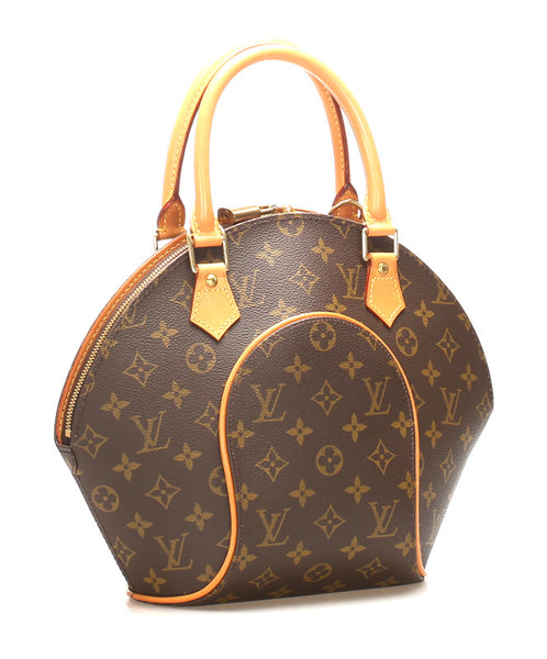 ルイ ヴィトン モノグラム エリプスPM M51127 ブラウン PVC レザー ハンドバッグ レディース LOUIS VUITTON 中古