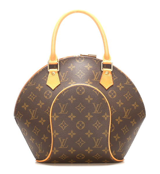 ルイ ヴィトン モノグラム エリプスPM M51127 ブラウン PVC レザー ハンドバッグ レディース LOUIS VUITTON 中古
