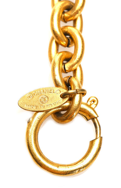 シャネル ゴールド メッキ ブレスレット レディース CHANEL 中古