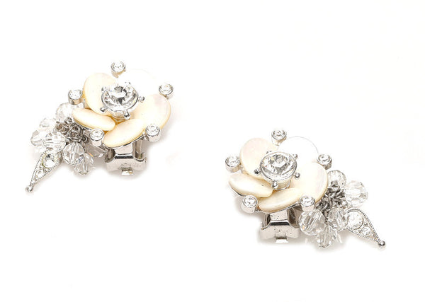 クリスチャンディオール シルバー メタル ネックレス レディース Christian Dior 中古