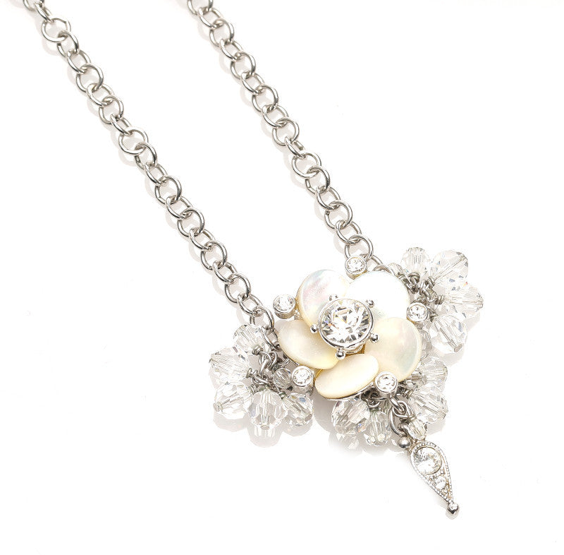 クリスチャンディオール シルバー メタル ネックレス レディース Christian Dior 中古