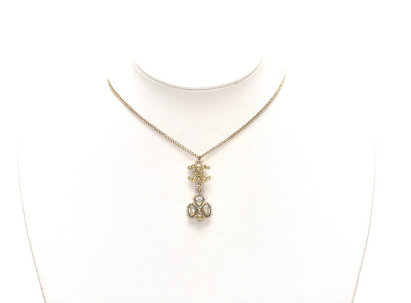 シャネル ゴールド メッキ ココマーク ネックレス レディース CHANEL 中古