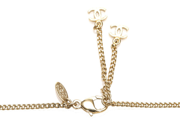 シャネル ゴールド メッキ ココマーク ネックレス レディース CHANEL 中古