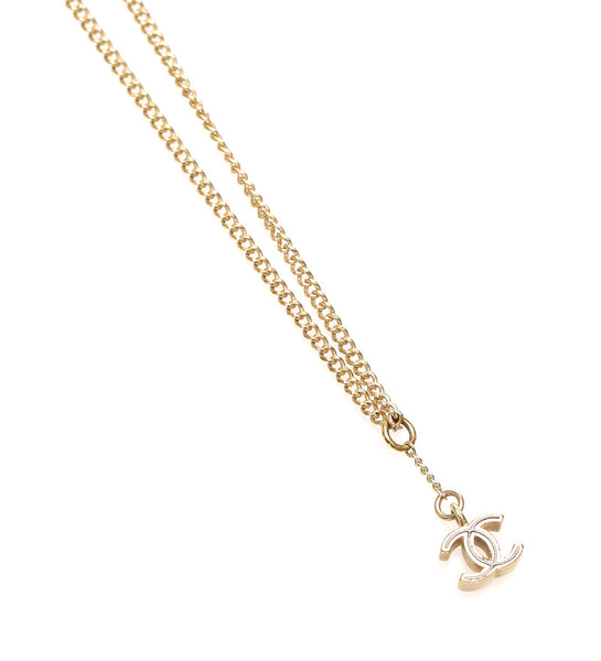 シャネル ゴールド メッキ ココマーク ネックレス レディース CHANEL 中古