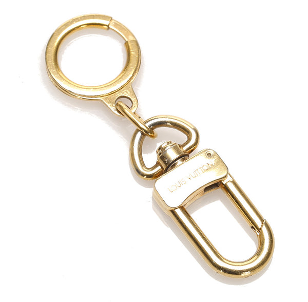 ルイ ヴィトン ゴールド メッキ キーホルダー レディース LOUIS VUITTON 中古