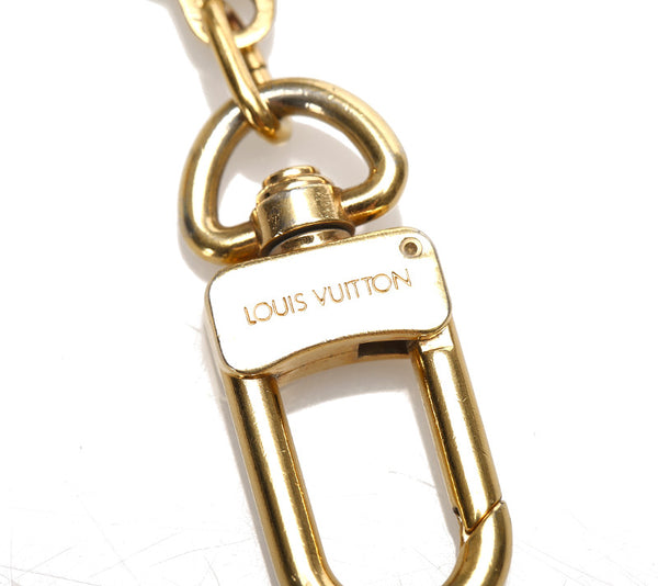 ルイ ヴィトン ゴールド メッキ キーホルダー レディース LOUIS VUITTON 中古