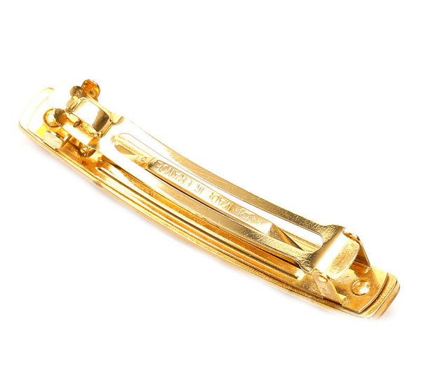 シャネル ゴールド メッキ バレッタ ヘアアクセサリー レディース CHANEL 中古