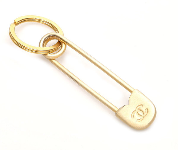 シャネル ココマーク ゴールド メッキ キーリング レディース CHANEL 中古