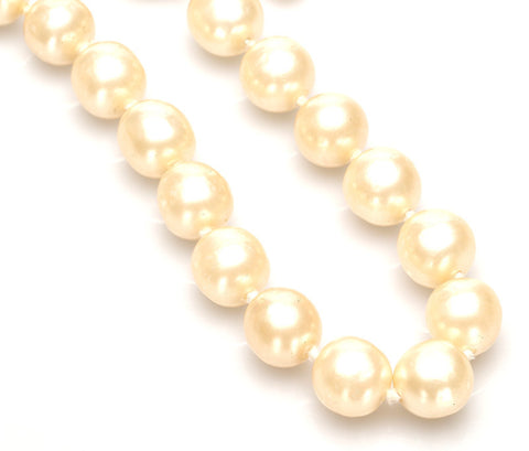 シャネル ゴールド メッキ パール ネックレス レディース CHANEL 中古