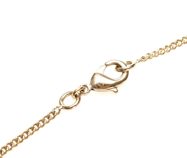 シャネル ゴールド メッキ ココマーク パール ネックレス レディース CHANEL 中古