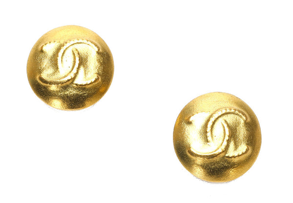 シャネル ゴールド メッキ ココマーク イヤリング レディース CHANEL 中古