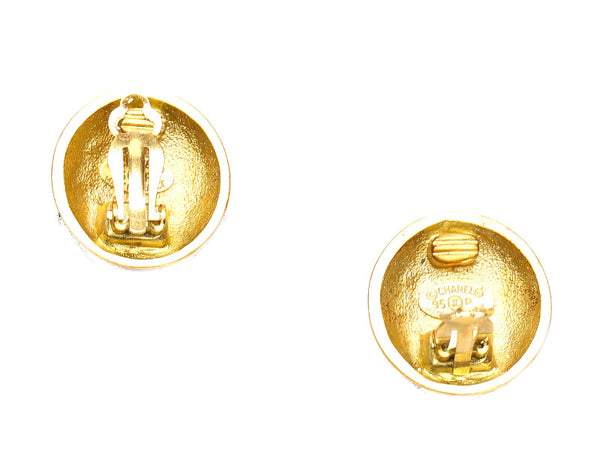 シャネル ゴールド メッキ ココマーク イヤリング レディース CHANEL 中古