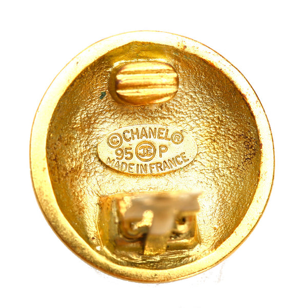 シャネル ゴールド メッキ ココマーク イヤリング レディース CHANEL 中古