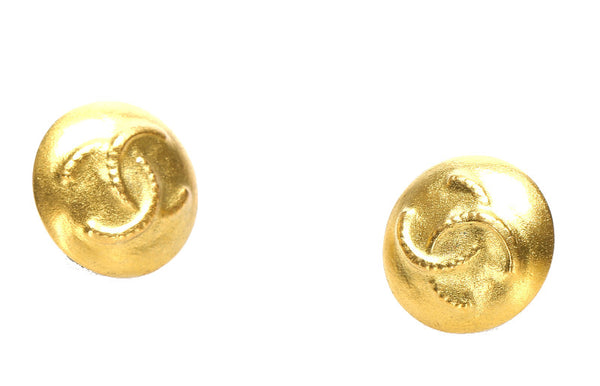シャネル ゴールド メッキ ココマーク イヤリング レディース CHANEL 中古