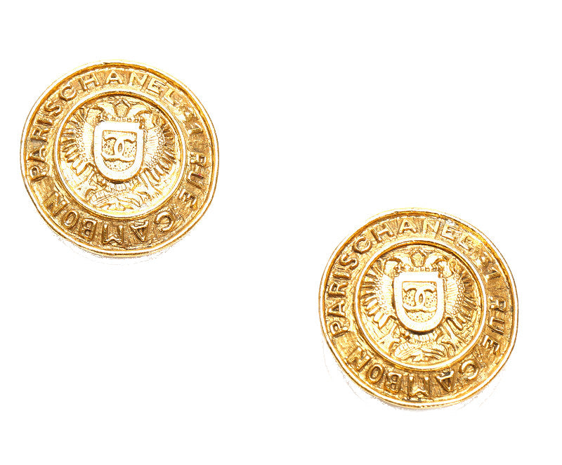 シャネル ゴールド メッキ イヤリング レディース CHANEL 中古