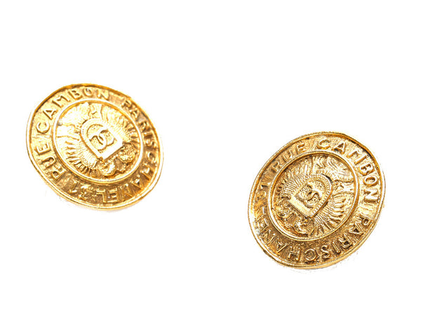 シャネル ゴールド メッキ イヤリング レディース CHANEL 中古