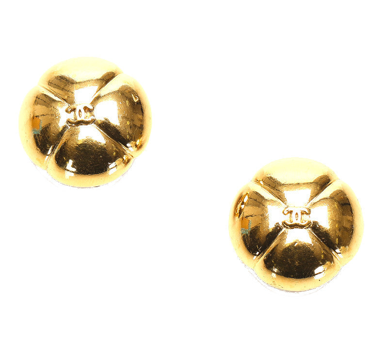 シャネル ゴールド メッキ ココマーク イヤリング レディース CHANEL 中古