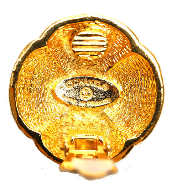 シャネル ゴールド メッキ ココマーク イヤリング レディース CHANEL 中古