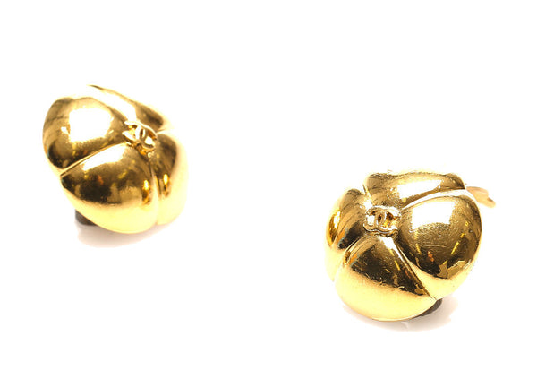 シャネル ゴールド メッキ ココマーク イヤリング レディース CHANEL 中古