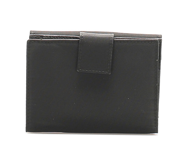 プラダ M523 ブラック ナイロン 二つ折り財布 ユニセックス PRADA 中古