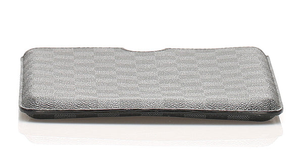 ルイ ヴィトン ダミエ グラフィット エテュイ N60033 グレー ブラック PVC レザー iPadケース ユニセックス LOUIS VUITTON 中古