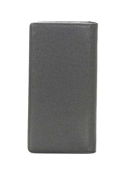 ルイ ヴィトン タイガ ブラザ M30501 ブラック レザー 長財布 メンズ LOUIS VUITTON 中古