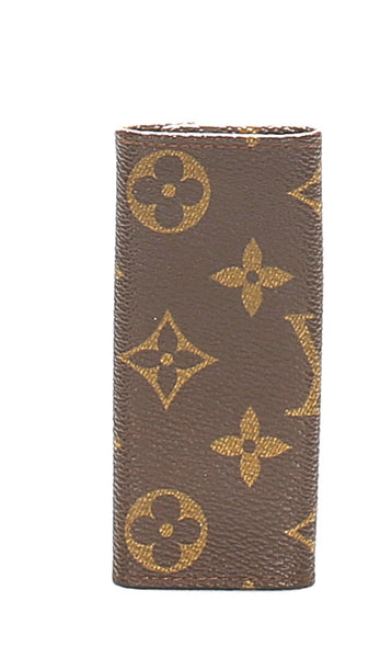 ルイ ヴィトン モノグラム ブラウン PVC レザー キーケース レディース LOUIS VUITTON 中古