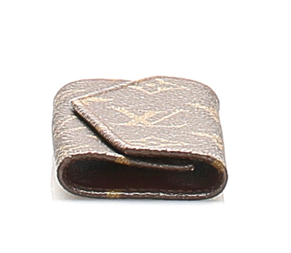 ルイ ヴィトン モノグラム ブラウン PVC レザー キーケース レディース LOUIS VUITTON 中古