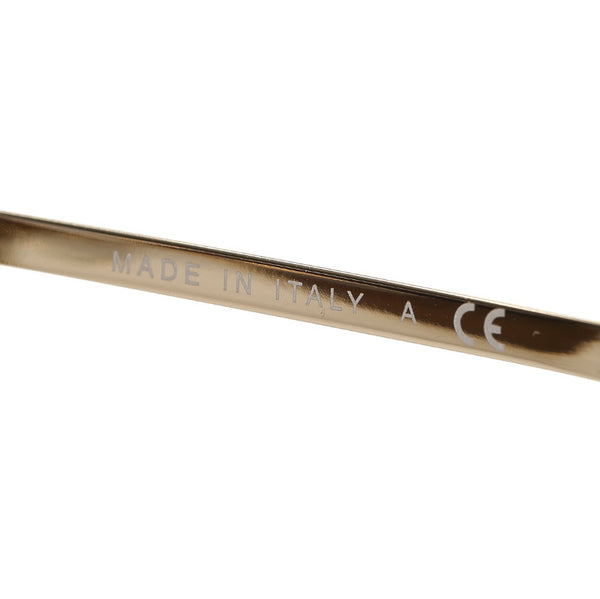 シャネル ゴールド ブラウン プラスチック メッキ サングラス ユニセックス CHANEL 中古