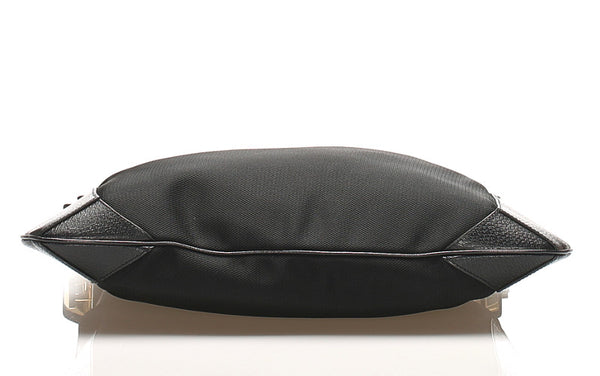 サルヴァトーレフェラガモ BK-21 1899 ブラック キャンバス レザー 肩掛け ショルダーバッグ レディース Salvatore Ferragamo 中古