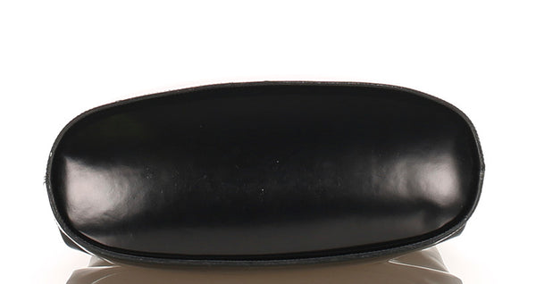 サルヴァトーレフェラガモ AU-21-1891 ブラック パテントレザー チェーン ショルダーバッグ レディース Salvatore Ferragamo 中古