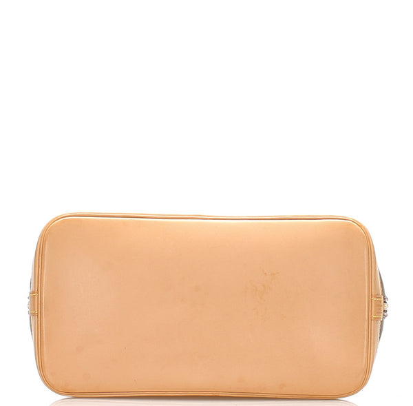 ルイ ヴィトン モノグラム アルマPM M53151 ブラウン PVC レザー ハンドバッグ レディース LOUIS VUITTON 中古