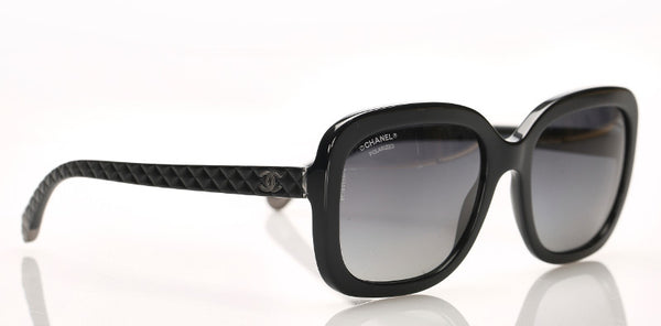 シャネル ココマーク ブラック プラスチック サングラス レディース CHANEL 中古