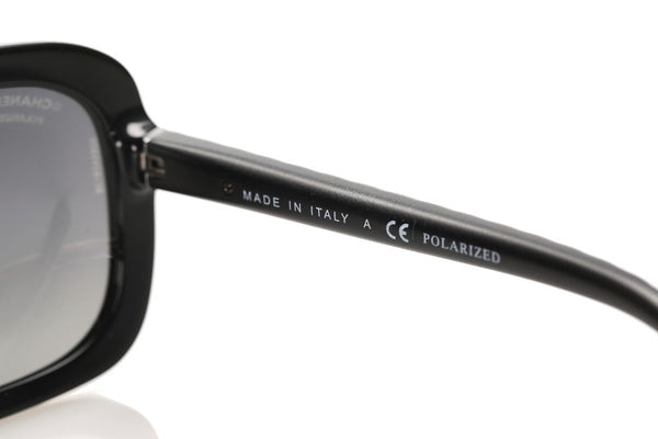 シャネル ココマーク ブラック プラスチック サングラス レディース CHANEL 中古