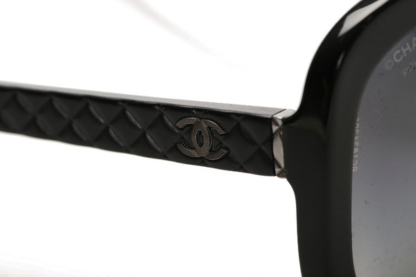 シャネル ココマーク ブラック プラスチック サングラス レディース CHANEL 中古