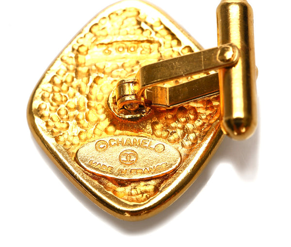シャネル ゴールド メッキ カフス レディース CHANEL 中古