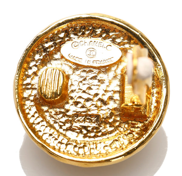 シャネル ゴールド メッキ イヤリング レディース CHANEL 中古