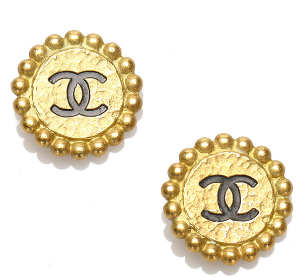 シャネル ゴールド メッキ ココマーク イヤリング レディース CHANEL 中古