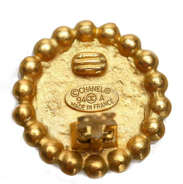シャネル ゴールド メッキ ココマーク イヤリング レディース CHANEL 中古