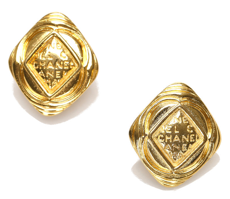 シャネル ゴールド メッキ イヤリング レディース CHANEL 中古