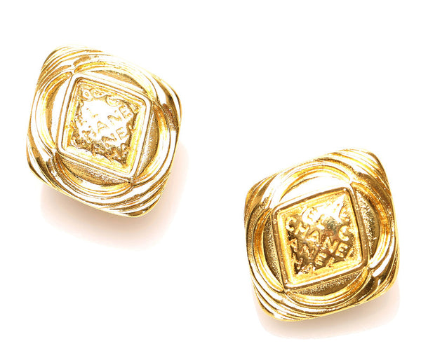 シャネル ゴールド メッキ イヤリング レディース CHANEL 中古