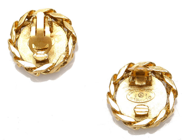 シャネル ゴールド メッキ ココマーク イヤリング レディース CHANEL 中古