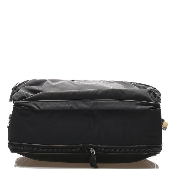 プラダ ブラック ナイロン レザー ビジネスバッグ メンズ PRADA 中古