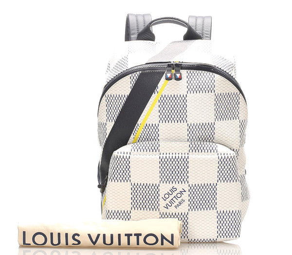 ルイ ヴィトン コースト アメリカズカップ2017 N44017 ホワイト PVC レザー リュック・デイパック ユニセックス LOUIS VUITTON 中古