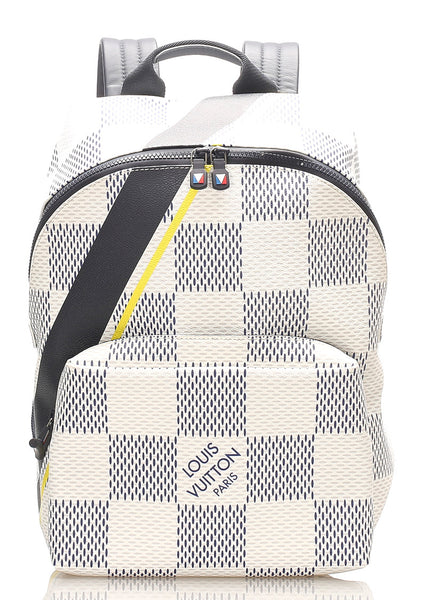 ルイ ヴィトン コースト アメリカズカップ2017 N44017 ホワイト PVC レザー リュック・デイパック ユニセックス LOUIS VUITTON 中古