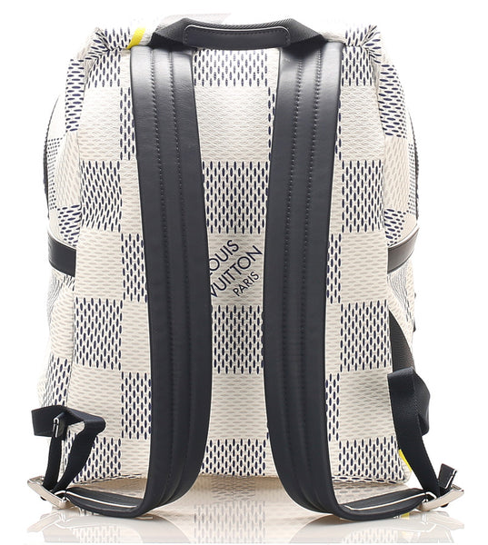 ルイ ヴィトン コースト アメリカズカップ2017 N44017 ホワイト PVC レザー リュック・デイパック ユニセックス LOUIS VUITTON 中古